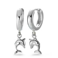 Klappcreolen Silber Delfin-569800