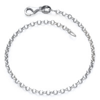 Armkette Silber rhodiniert 18 cm-571267