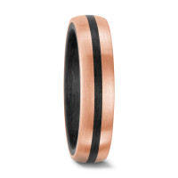 Partnerring 585/14 K Rosegold, Carbon-571416