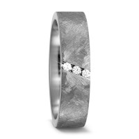Partnerring Titan Diamant 0.06 ct, 3 Steine, w-si-572197