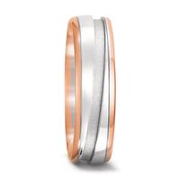 Partnerring 750/18 K Rotgold, 750/18 K Weissgold-572439