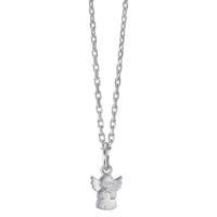 Halskette mit Anhänger Silber rhodiniert Schutzengel 36-38 cm verstellbar-572742
