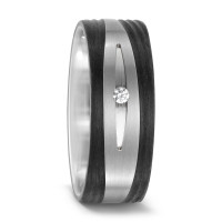 Partnerring Titan, Carbon Diamant 0.03 ct, w-si-574293