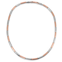 Collier Edelstahl rosé IP beschichtet 42-45 cm verstellbar-574774