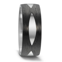Partnerring Edelstahl, Carbon-575438