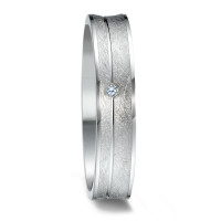 Partnerring Silber Zirkonia rhodiniert-576234