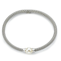 Armband Silber rhodiniert 19.5 cm Ø4 mm-577903