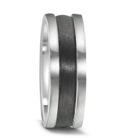 Partnerring Edelstahl, Carbon-578346