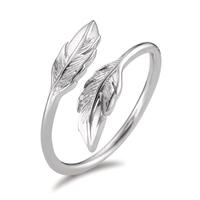 Fingerring Silber rhodiniert Feder-580309