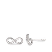 Ohrstecker Silber rhodiniert Infinity-580321
