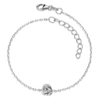 Armband Silber Zirkonia rhodiniert 16-19 cm verstellbar-581015