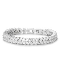 Armband Bronze Zirkonia 18.5 cm-581357