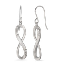 Ohrhänger Silber Zirkonia rhodiniert Infinity-581448