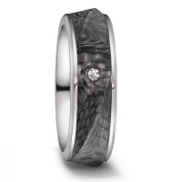 Partnerring Titan, Carbon Diamant 0.03 ct, w-si-581527