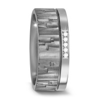 Partnerring Titan Diamant 0.05 ct, 5 Steine, w-si-584837