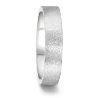Partnerring TAMOR, eismattiert, Ringschiene: flach 5 mm - comfort fit -585311