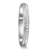 Partnerring 950 Platin Diamant 0.055 ct, 11 Steine, tw-if-586962
