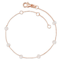 Armband Silber rosé vergoldet Süsswasserzuchtperle 16-19 cm verstellbar-588357