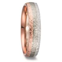 Partnerring 750/18 K Weissgold, 750/18 K Rotgold-589733