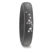 Partnerring 999 Tantal Diamant 0.043 ct, 12 Steine, tw-si-590062