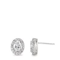Ohrstecker 750/18 K Weissgold Zirkonia-590608