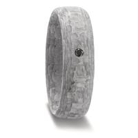 Partnerring Carbon Diamant schwarz, 0.03 ct-592509