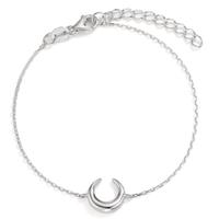 Armband Silber rhodiniert Mond 16-19 cm verstellbar-592774