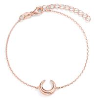 Armband Silber rosé vergoldet Mond 16-19 cm verstellbar-592775