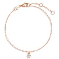 Armband Silber Zirkonia rosé vergoldet 16-19 cm verstellbar-592781