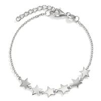 Armband Silber rhodiniert Stern 16-19 cm verstellbar-593540