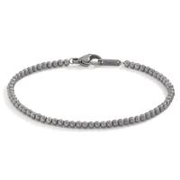 Armband Adonic aus sandmattierten Edelstahlkugeln Ø3mm, 21cm -595314