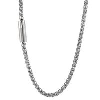 Halskette Heritage aus Edelstahl mit Magnetverschluss in Glanz und Matt, 50cm-595364