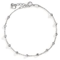 Armband 750/18 K Weissgold 17-19 cm verstellbar-595421