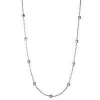 Collier 750/18 K Weissgold 42-45 cm verstellbar-595422