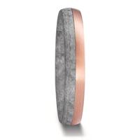 Partnerring 585/14 K Rosegold, Carbon-595442