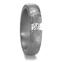 Partnerring 999 Tantal Diamant 0.15 ct, w-si-596040