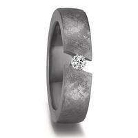 Partnerring 999 Tantal Diamant 0.08 ct, w-si-596056