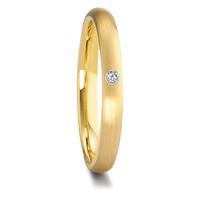Partnerring Wolfram Zirkonia gelb IP beschichtet-596077