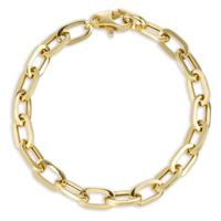 Armband Silber gelb vergoldet 20 cm-596294