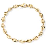 Armband Edelstahl gelb IP beschichtet 19 cm-596818