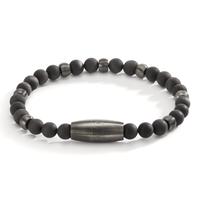 Armband Cosmopol Edelstahl Lava Grey mit Carbon und Magnetverschluss, 21.5 cm-596922