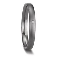 Partnerring 999 Tantal Diamant 0.01 ct, w-si-597532