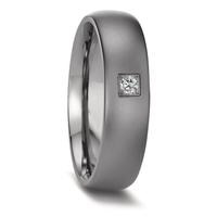 Partnerring 999 Tantal Diamant 0.05 ct, w-si-597538