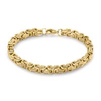 Armband Edelstahl gelb IP beschichtet 22 cm-597748