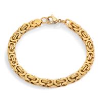 Armband Edelstahl gelb IP beschichtet 19 cm-597753