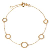 Armband 585/14 K Gelbgold 17-19 cm verstellbar-598047