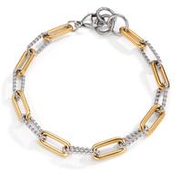 Armband Edelstahl gelb IP beschichtet 20-21.5 cm verstellbar-598239