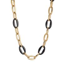 Collier Edelstahl gelb IP beschichtet 46-47 cm verstellbar-598246