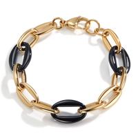 Armband Edelstahl gelb IP beschichtet 20-21 cm verstellbar-598247