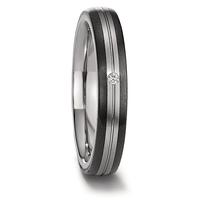 Partnerring Titan, Carbon Diamant 0.02 ct, w-si-598347
